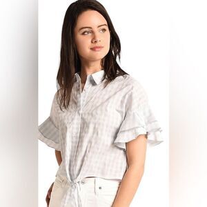 Cupcakes and Cashmere Sunnie Crop Top Size Small